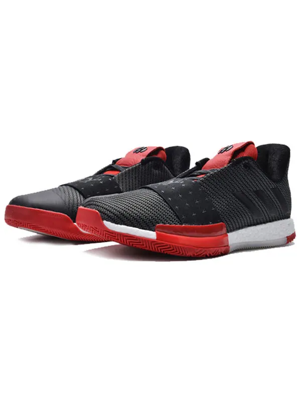 Кроссовки Harden Vol.3 Adidas — изображение 3 из 4, красный/черный