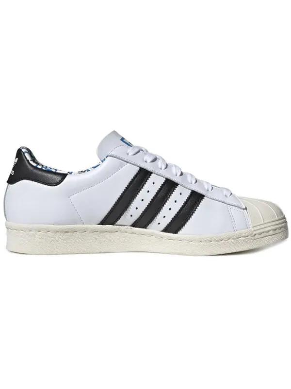 Кроссовки хорошо проводят время x суперзвезда 80-х Adidas — изображение 2 из 4, белый/черный