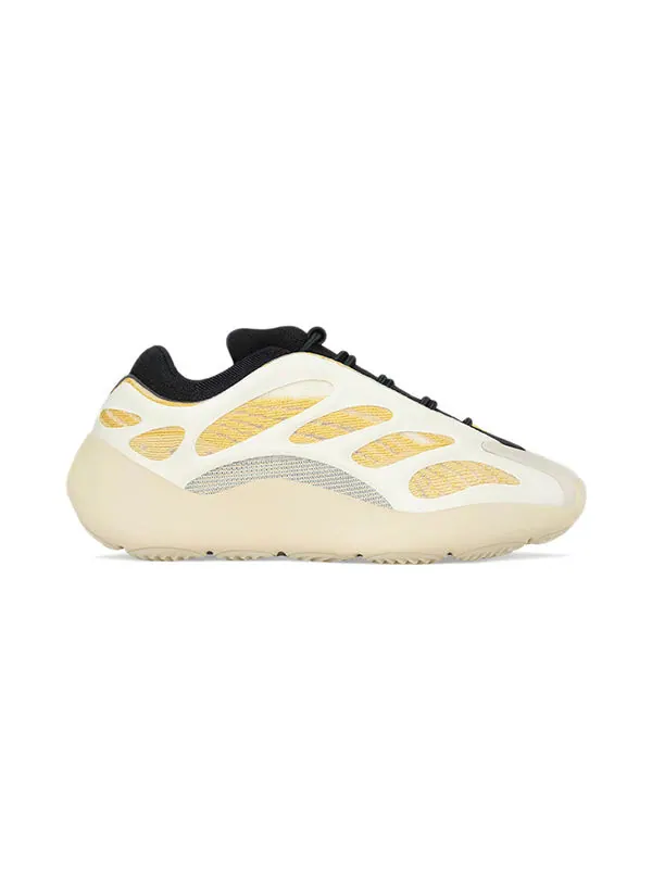 Кроссовки 700 v3 детские Adidas Yeezy — изображение 2 из 4, желтый/белый