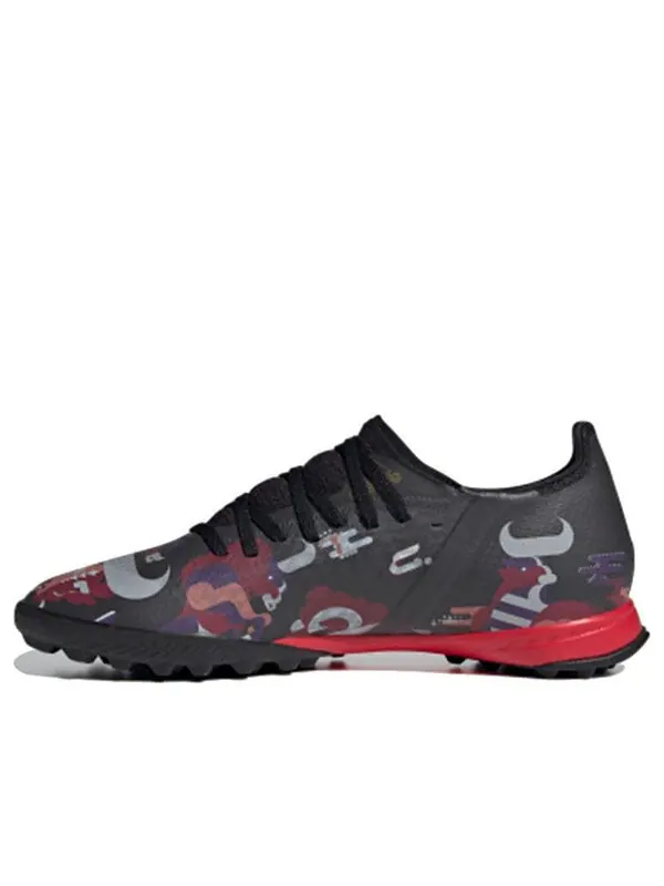Кроссовки x ghosted.3 tf Adidas — изображение 1 из 4, черный/красный
