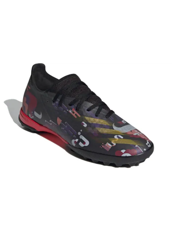 Кроссовки x ghosted.3 tf Adidas — изображение 3 из 4, черный/красный