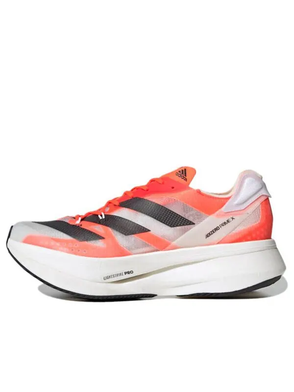 Кроссовки adizero prime x Adidas — изображение 1 из 4, белый/черный/оранжевый