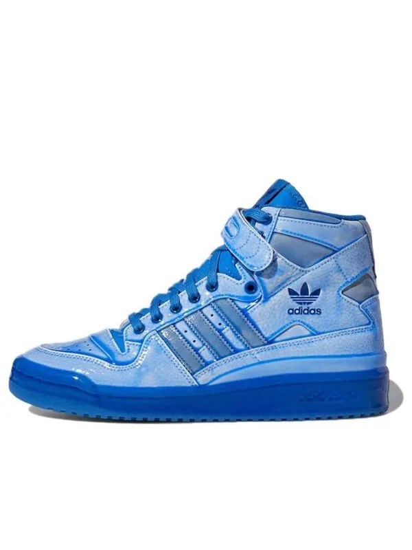 Кроссовки jeremy scott x forum высокие Adidas — изображение 1 из 4, синий