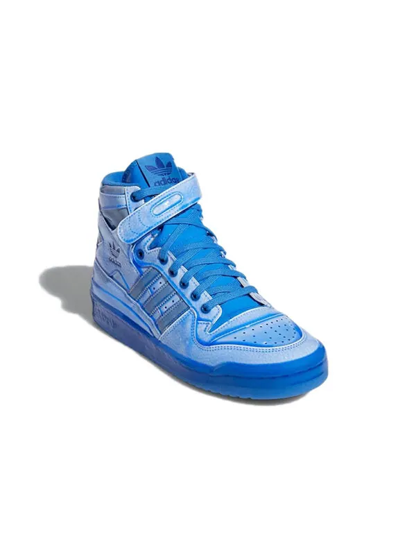 Кроссовки jeremy scott x forum высокие Adidas — изображение 3 из 4, синий