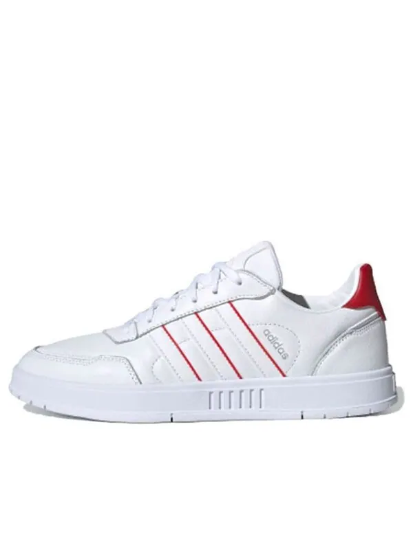 Кроссовки neo court master красные Adidas — изображение 1 из 4, белый/красный