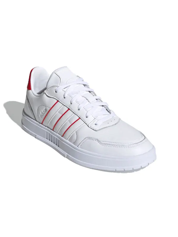 Кроссовки neo court master красные Adidas — изображение 3 из 4, белый/красный