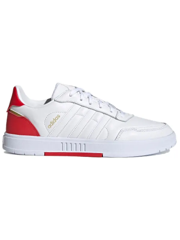 Кроссовки neo courtmaster красные Adidas — изображение 2 из 4, белый/красный