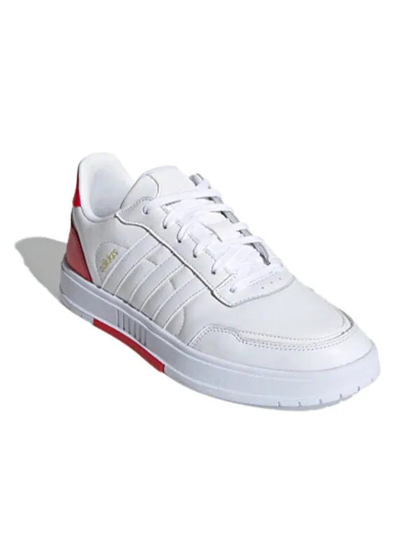 Кроссовки neo courtmaster красные Adidas — изображение 3 из 4, белый/красный