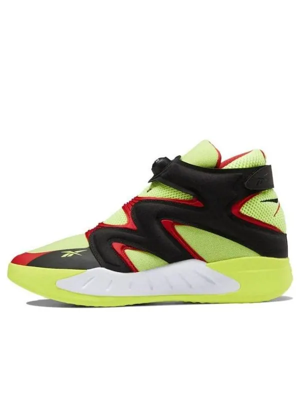 Кроссовки instapump fury zone 'acid yellow' Reebok — изображение 1 из 4, зеленый