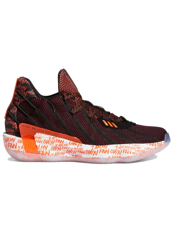 Кроссовки дама 7 Adidas — изображение 2 из 4, черный/оранжевый/белый