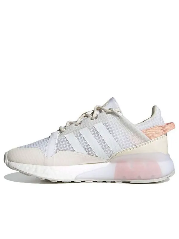 Кроссовки zx 2k boost pure Adidas — изображение 1 из 4, белый/розовый