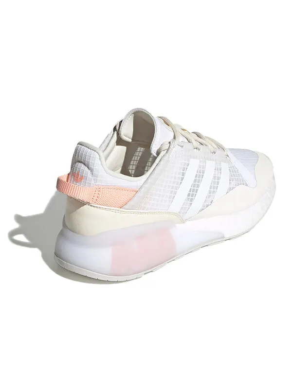 Кроссовки zx 2k boost pure Adidas — изображение 4 из 4, белый/розовый