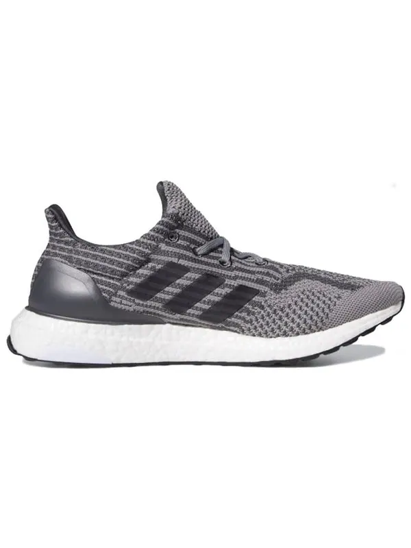 Кроссовки ultraboost 5.0 uncaged dna 'grey' Adidas — изображение 2 из 4, серый/черный