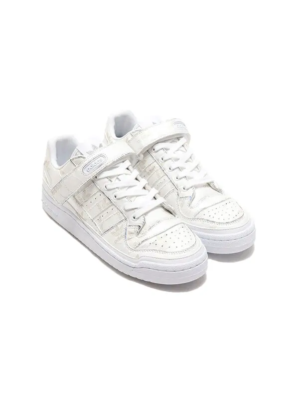 Кроссовки atmos x forum низкие Adidas — изображение 3 из 4, белый