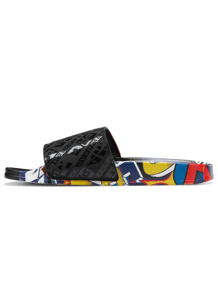 Шлепанцы Reebok BlackEyePatch x Classic Slide 'Black' — изображение 2 из 7, черный