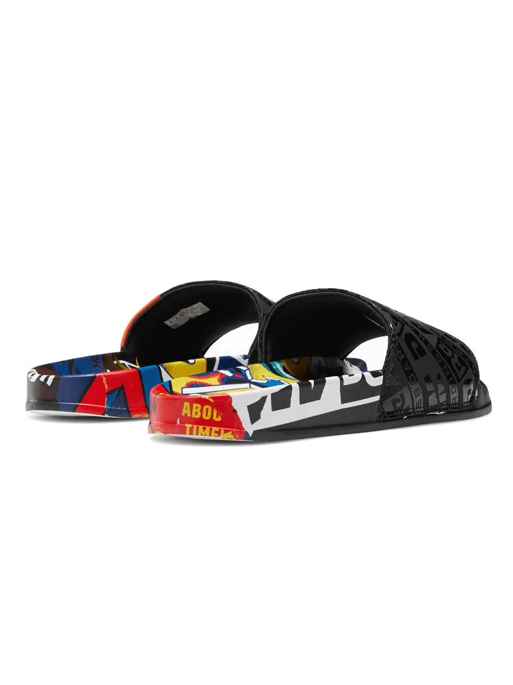 Шлепанцы Reebok BlackEyePatch x Classic Slide 'Black' — изображение 6 из 7, черный