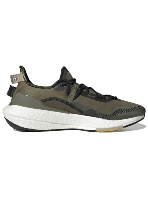 Кроссовки parley x ultraboost 21 Adidas — изображение 2 из 4, оливковый зеленый