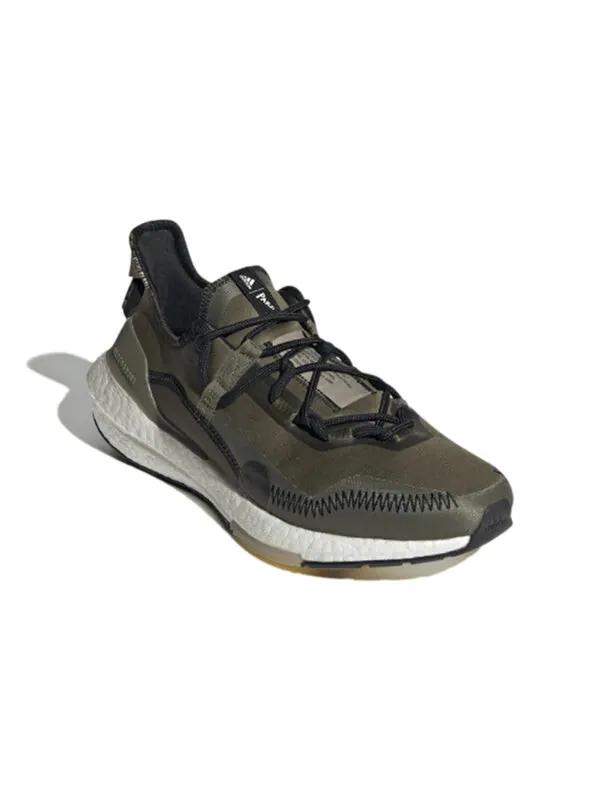 Кроссовки parley x ultraboost 21 Adidas — изображение 3 из 4, оливковый зеленый