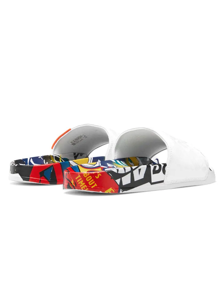 Шлепанцы Reebok BlackEyePatch x Classic Slide 'White' — изображение 5 из 6, белый