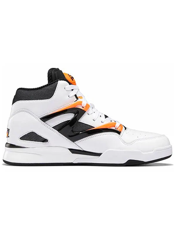 Кроссовки pump omni zone 2 'dee brown' 2021 Reebok — изображение 2 из 4, белый/черный/оранжевый