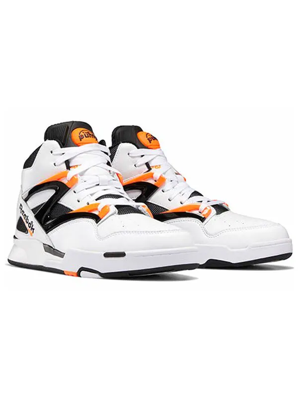 Кроссовки pump omni zone 2 'dee brown' 2021 Reebok — изображение 3 из 4, белый/черный/оранжевый