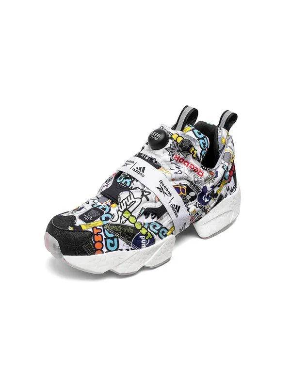 Кроссовки instapump fury boost 'sticker city' Reebok — изображение 2 из 4
