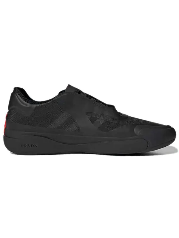 Кроссовки Prada x Luna Rossa 21 Adidas — изображение 2 из 4, черный/красный