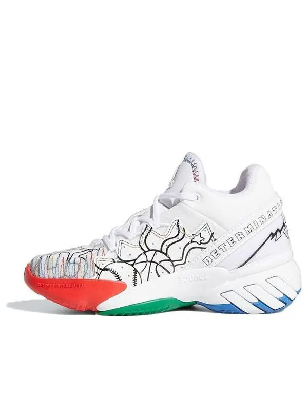 Кроссовки дон проблема №2 маленькие дети Adidas — изображение 1 из 4, белый