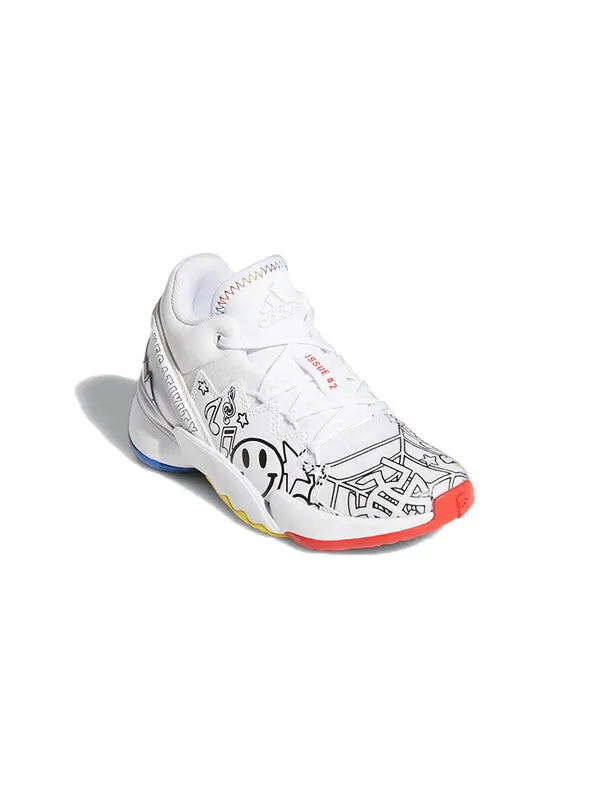 Кроссовки дон проблема №2 маленькие дети Adidas — изображение 3 из 4, белый