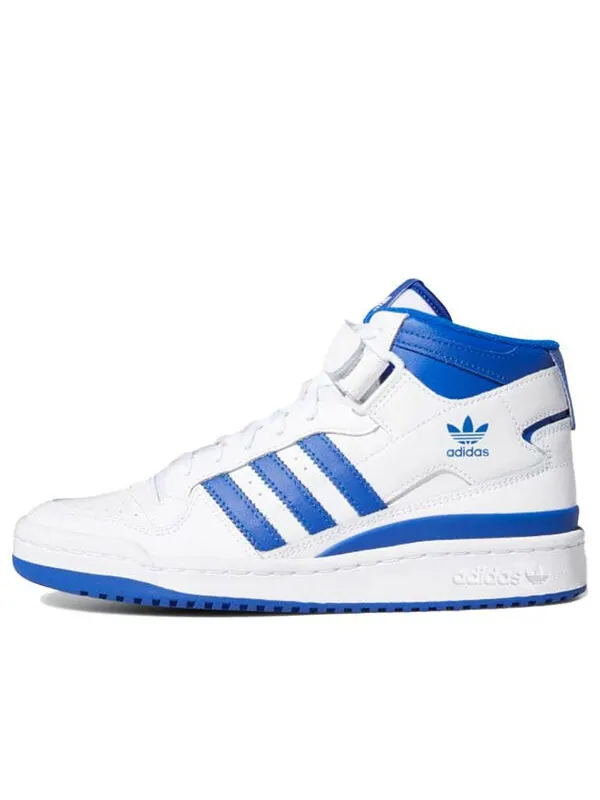 Кроссовки форум середина Adidas — изображение 1 из 4, синий/белый