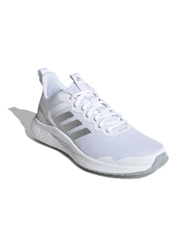 Кроссовки (WMNS) adidas Fluidstreet 'White Matte Silver' — изображение 3 из 4, белый/серебристый