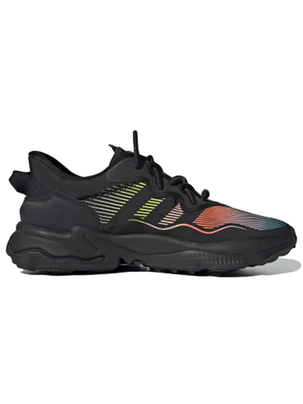 Кроссовки оригиналы ozweego Adidas — изображение 2 из 4, черный