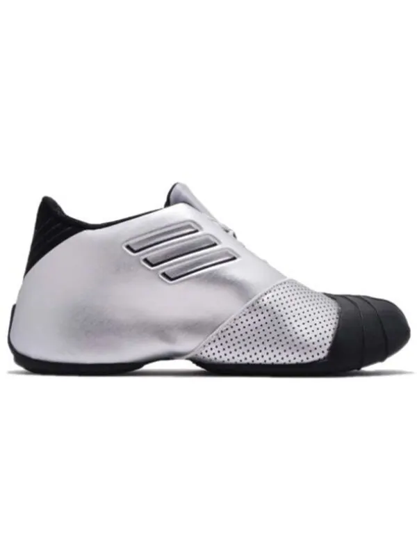 Кроссовки t mac 1 ретро Adidas — изображение 2 из 4, серебристый/черный
