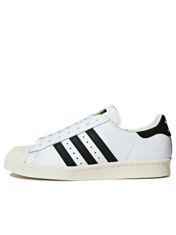 Кроссовки суперзвезда 80-х Adidas — изображение 1 из 4, белый/черный