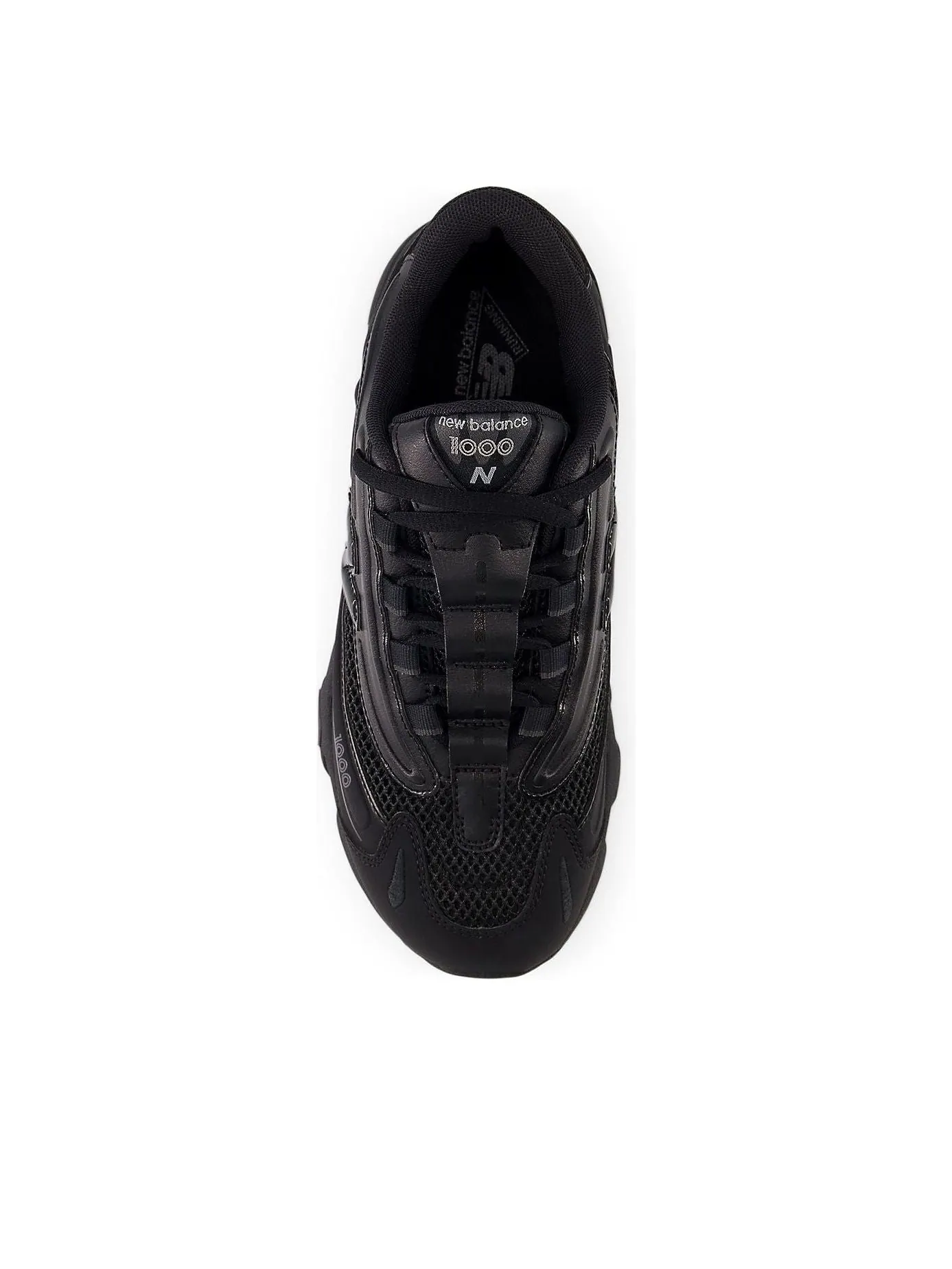 (GS) New Balance 1000 'Triple Black' — изображение 3 из 5, черный/черный