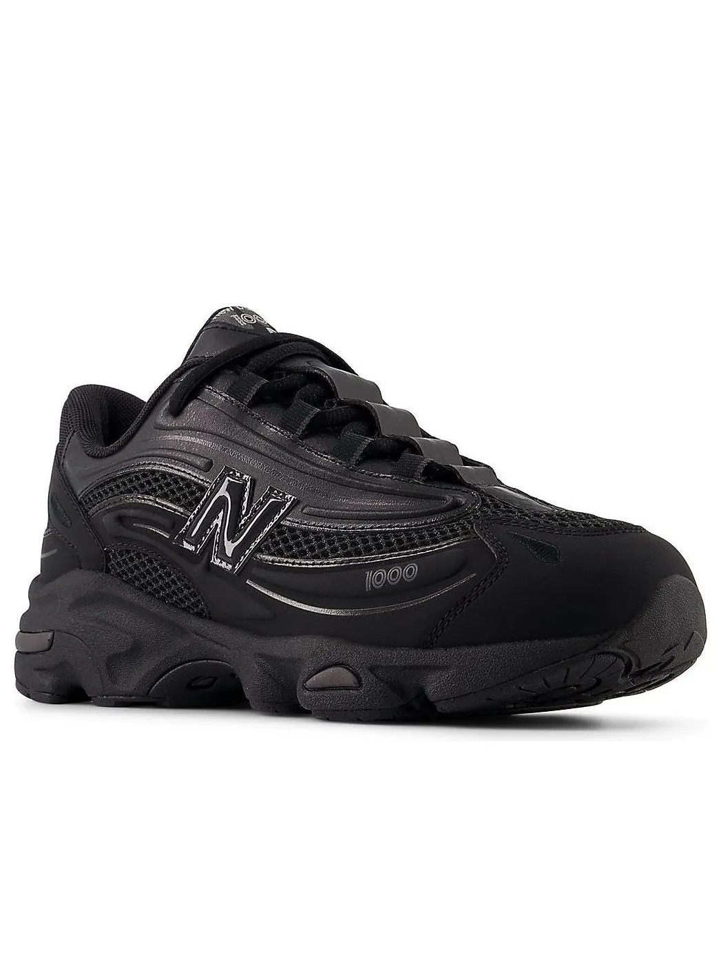 (GS) New Balance 1000 'Triple Black' — изображение 4 из 5, черный/черный