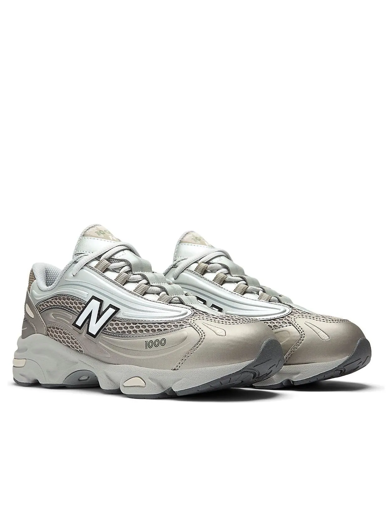 (GS) New Balance 1000 'Arid Stone Light Silver' — изображение 4 из 6