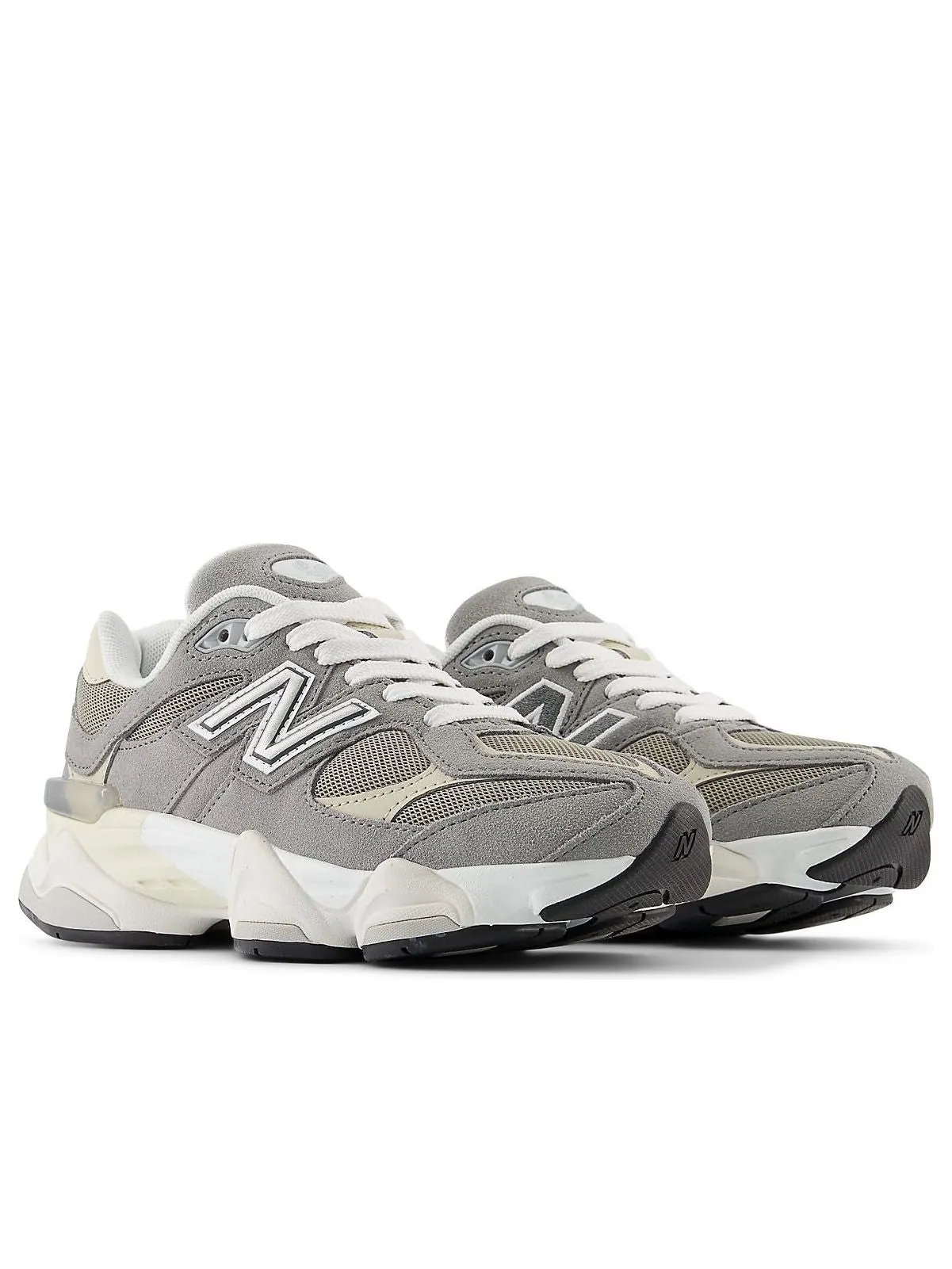 Кроссовки (GS) New Balance 9060 'Grey Brown' — изображение 2 из 6, серый
