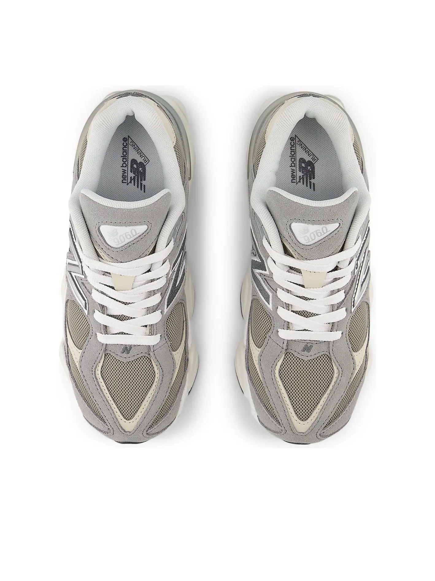 Кроссовки (GS) New Balance 9060 'Grey Brown' — изображение 3 из 6, серый