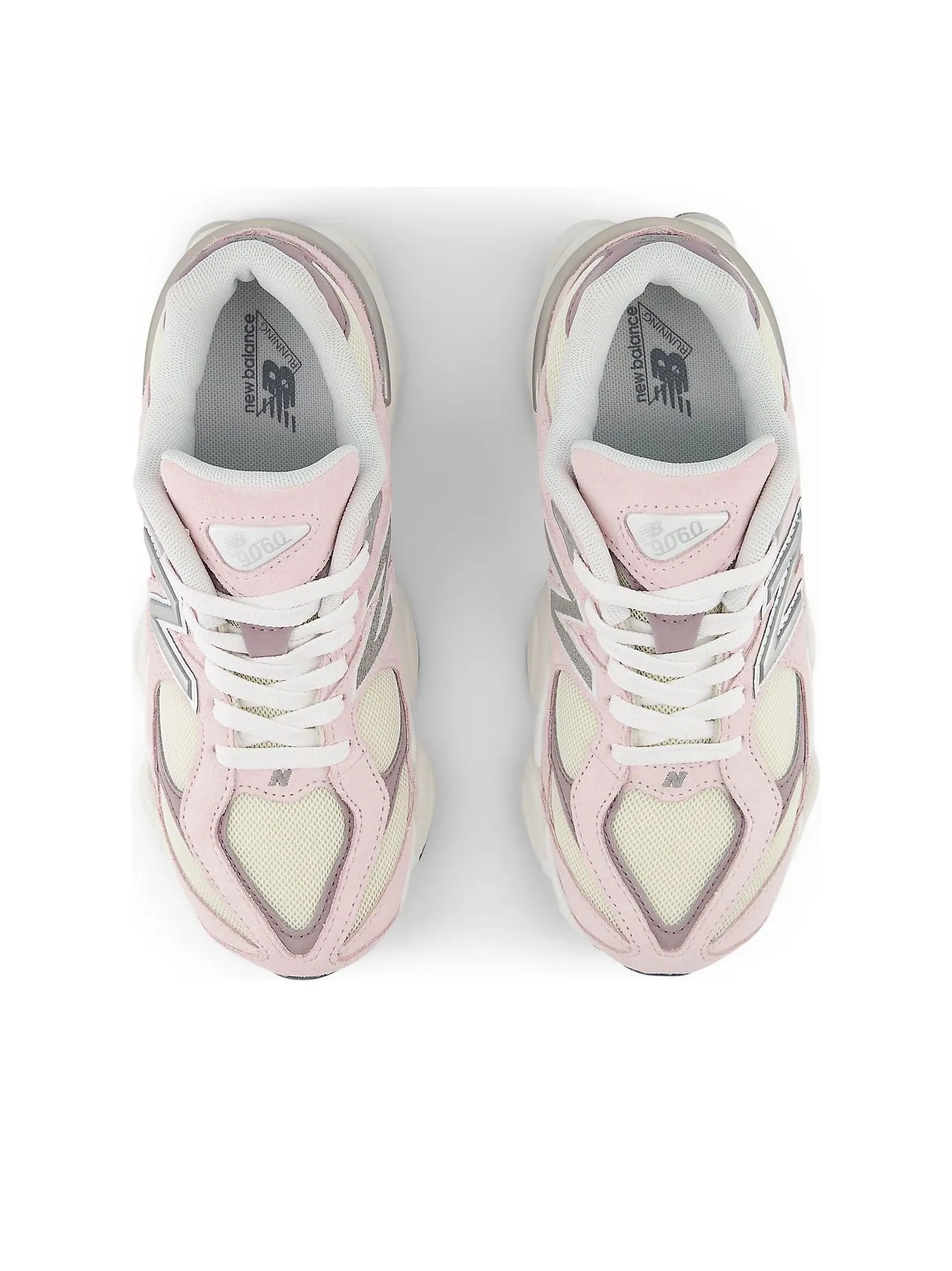(GS) New Balance 9060 'Pink White' — изображение 3 из 6, розовый/белый