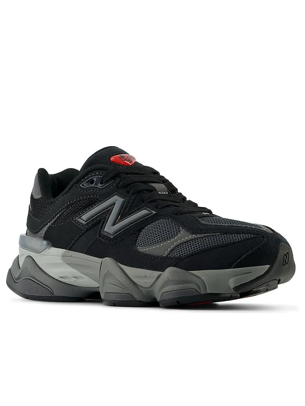 (GS) New Balance 9060 'Black Grey' — изображение 2 из 4, черный/серый