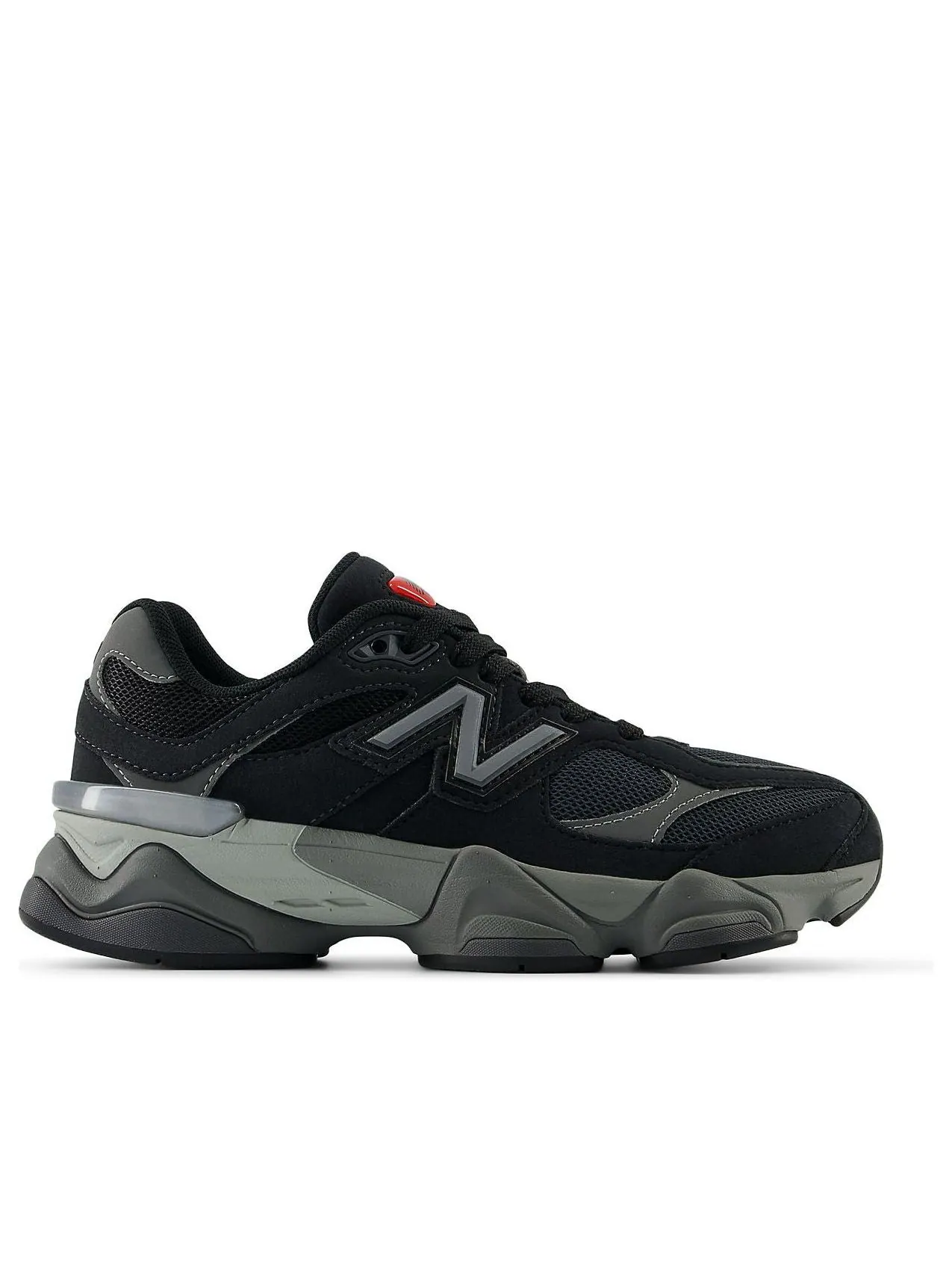 (GS) New Balance 9060 'Black Grey' — изображение 4 из 4, черный/серый