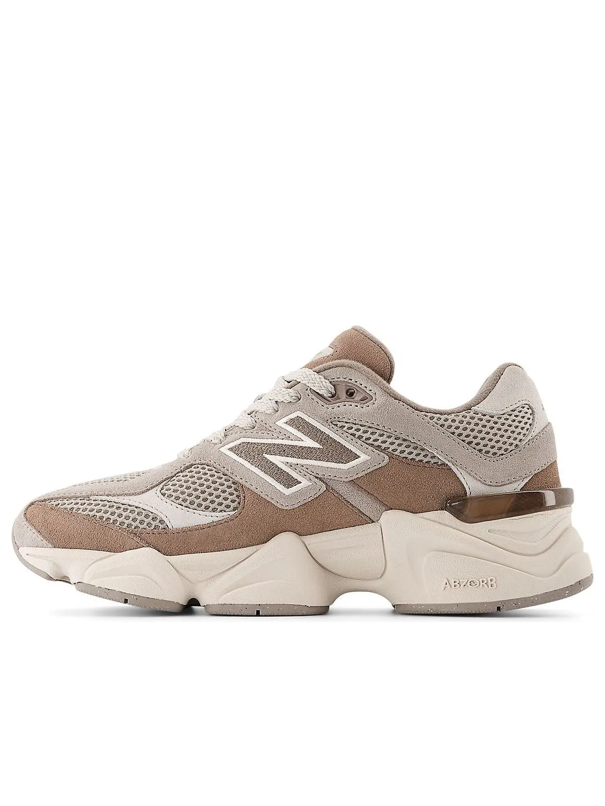(GS) New Balance 9060 'Mushroom Arid Stone' — изображение 1 из 6, серый