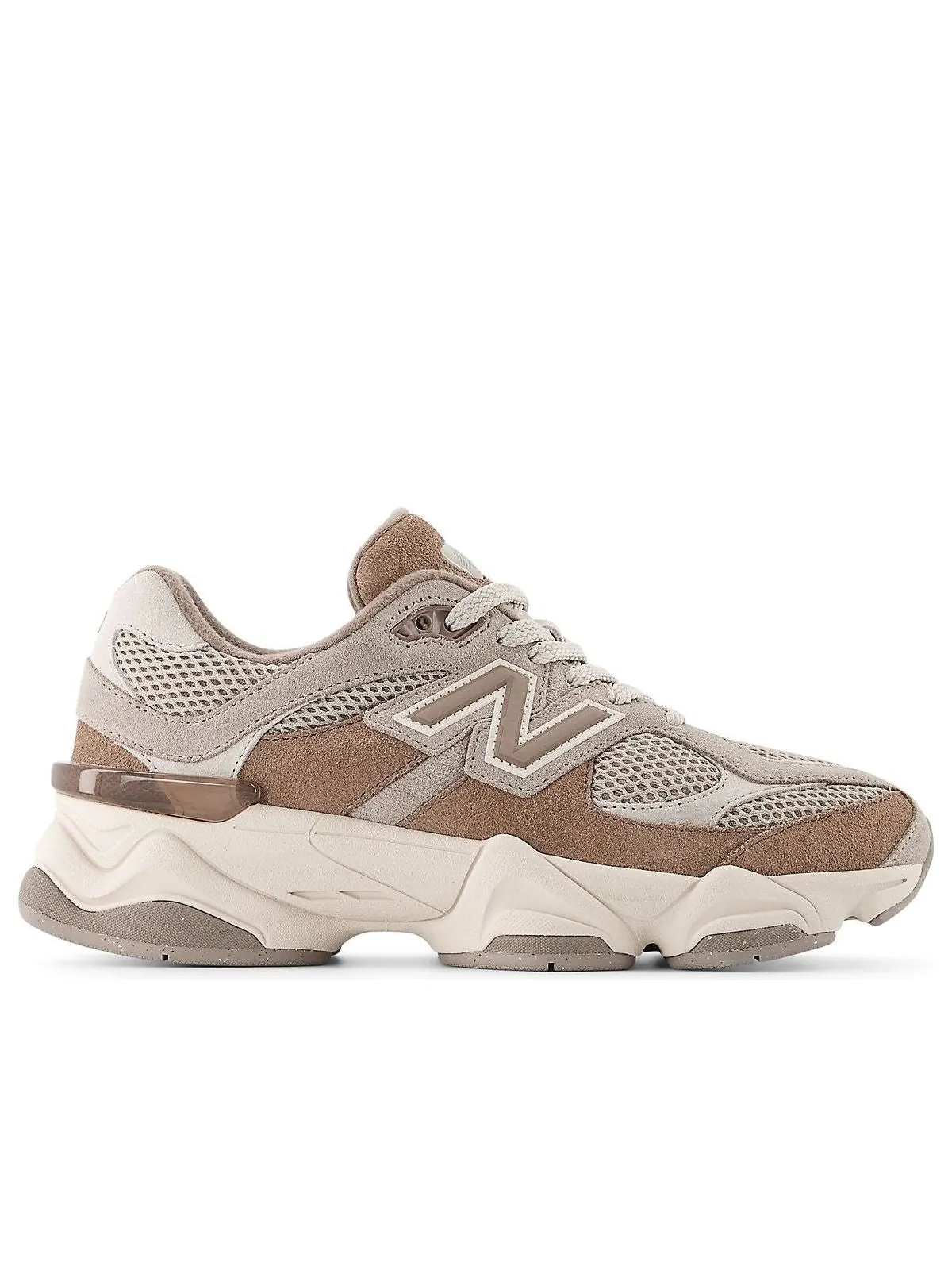(GS) New Balance 9060 'Mushroom Arid Stone' — изображение 2 из 6, серый