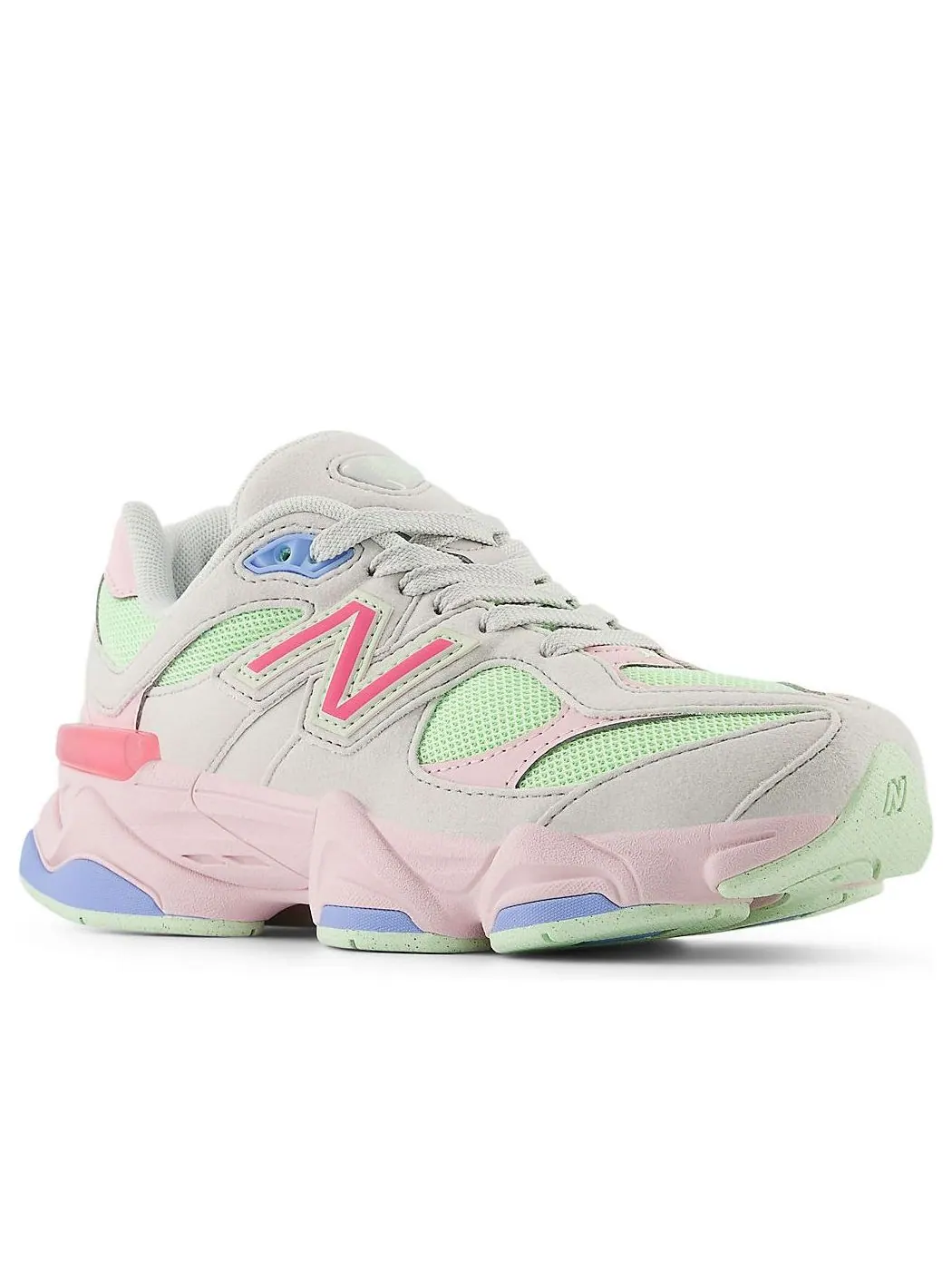 Кроссовки (GS) New Balance 9060 'Grey Matter Dragon Berry' — изображение 3 из 5, серый