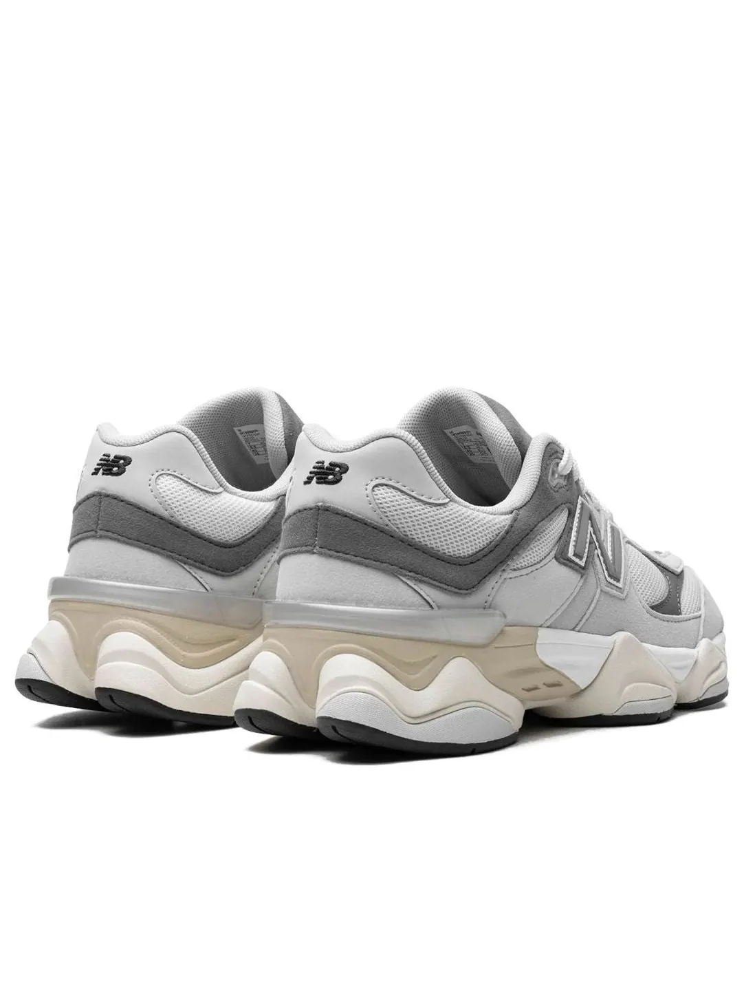 Кроссовки (GS) New Balance 9060 'Rain Cloud' — изображение 4 из 5, серый