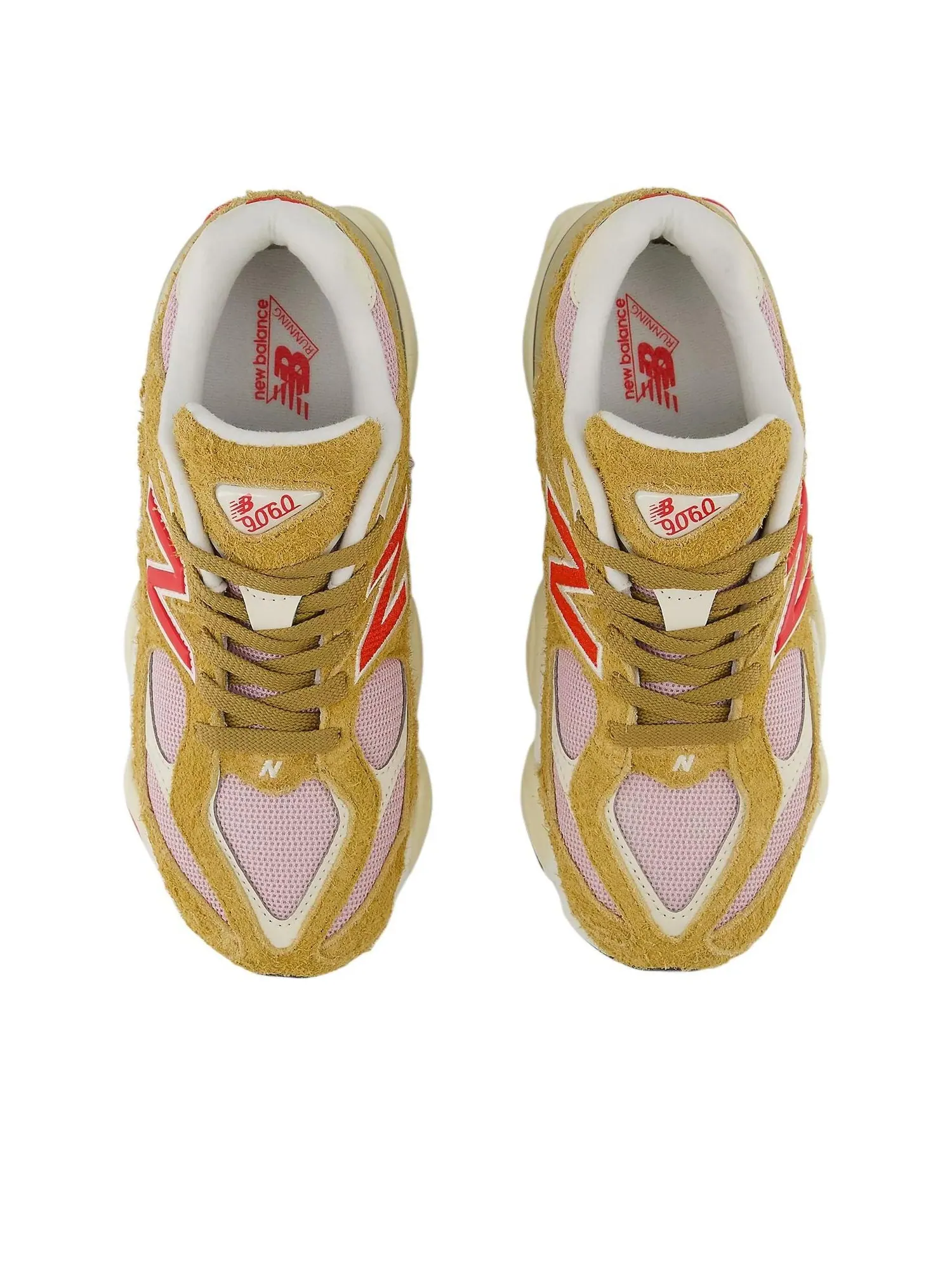 Кроссовки (GS) New Balance 9060 'Great Plains True Red' — изображение 4 из 7, бежевый