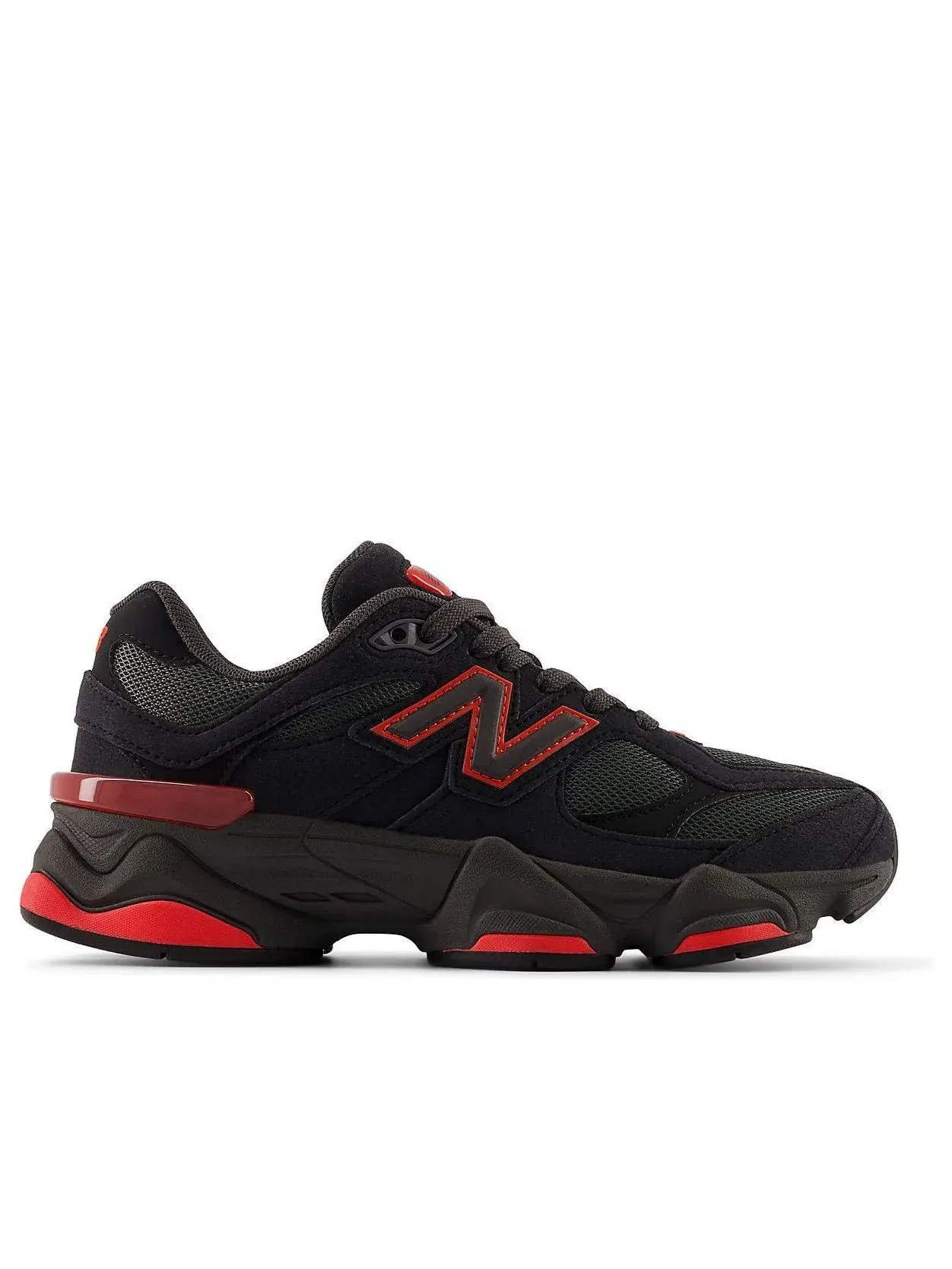Кроссовки New Balance 9060 'Black Red' GC9060JR — изображение 2 из 5, черный
