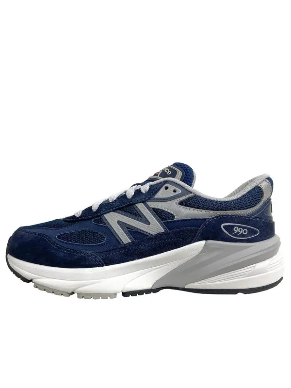 Кроссовки nb 990 v6 New Balance — изображение 1 из 4, темно-синий серый