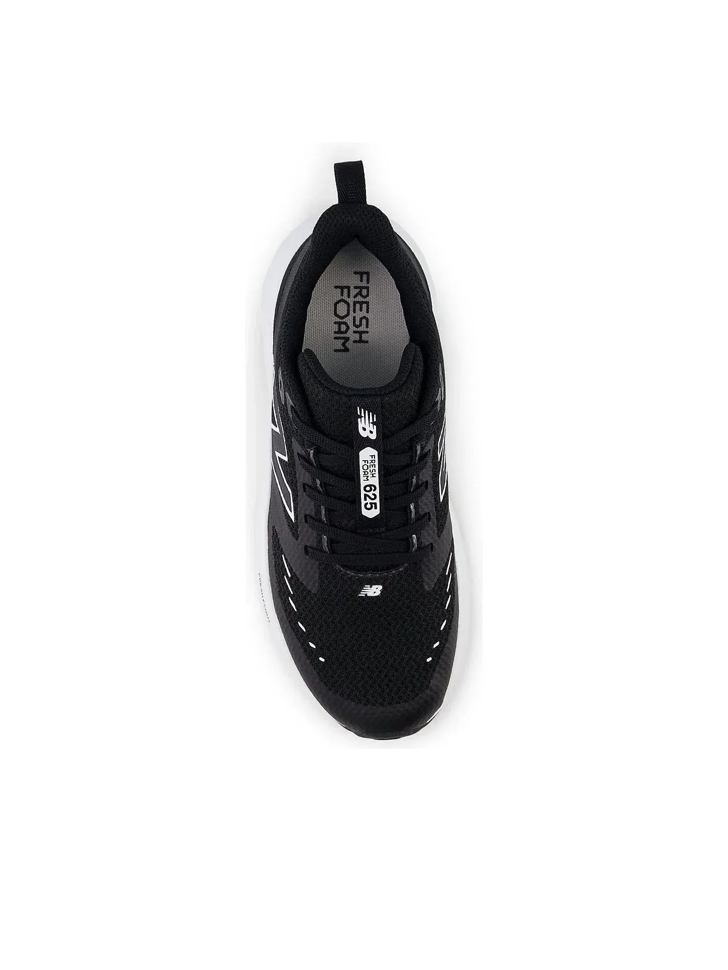 Детские кроссовки для бега с шнуровкой New Balance 625 — изображение 3 из 5, черный